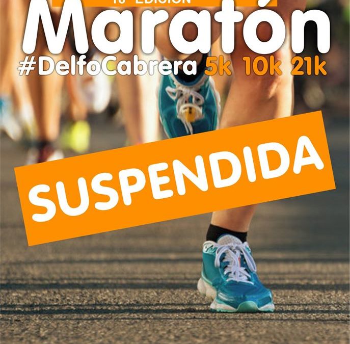 Suspensión de la Maratón Delfo Cabrera