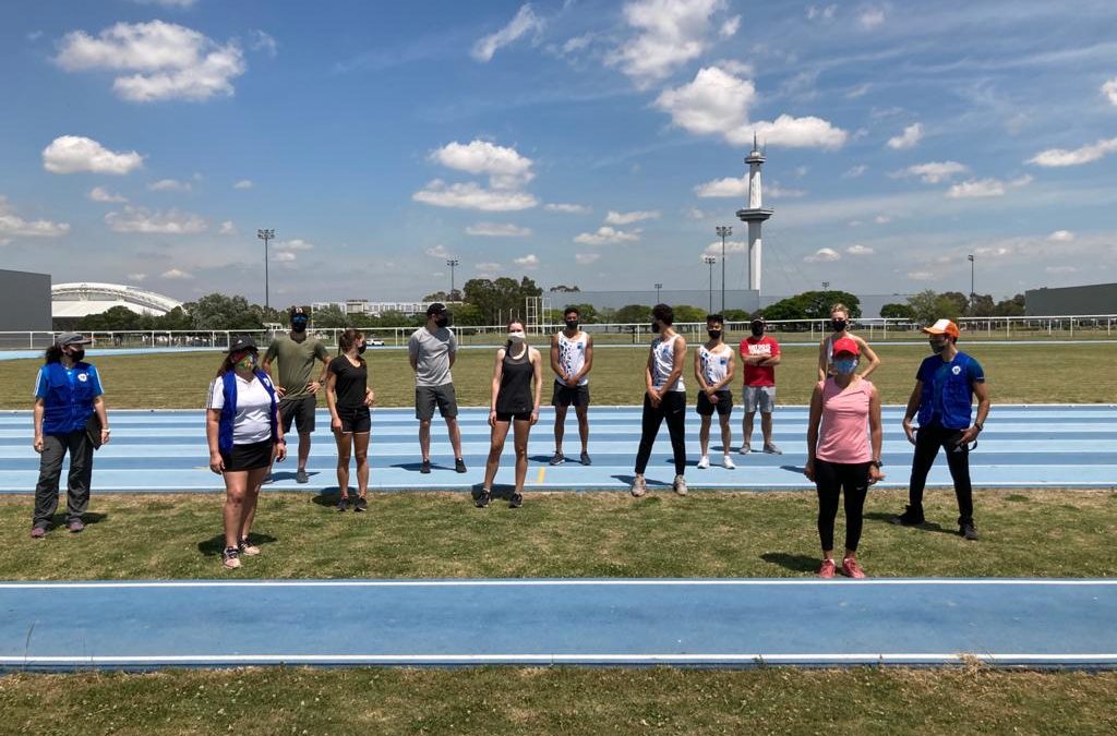 Pruebas de estado en el Parque Olímpico
