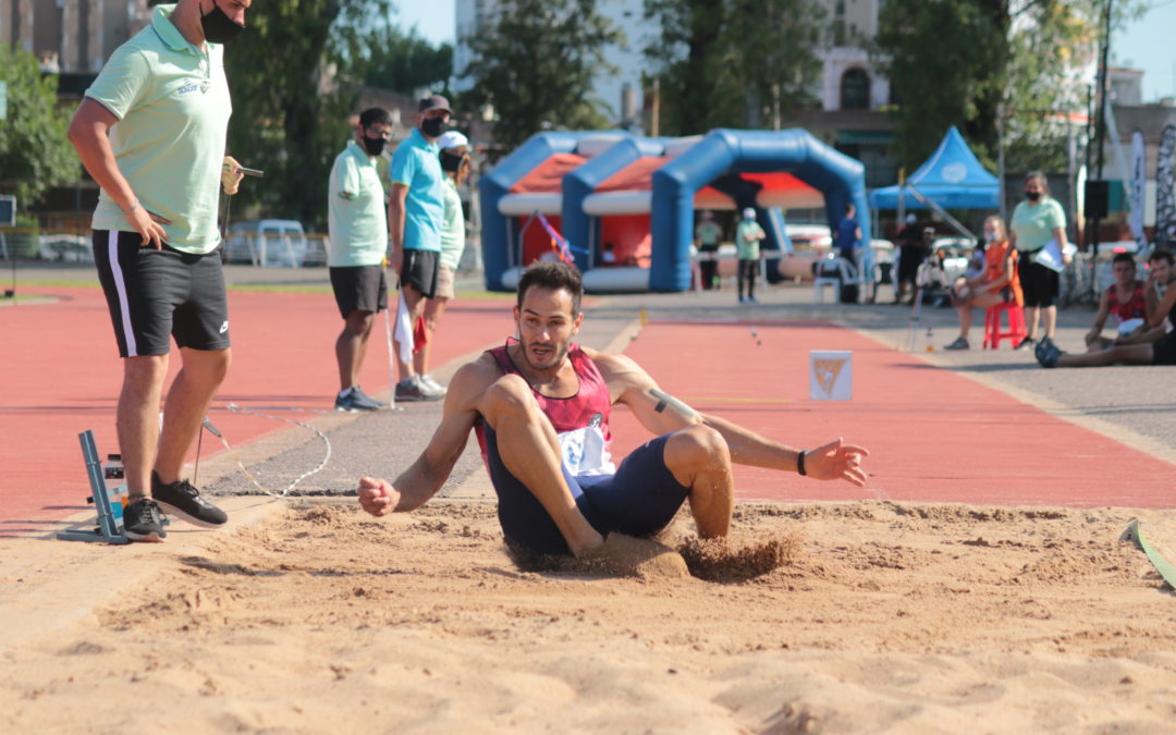 Décimo título de Maxi Díaz en salto triple