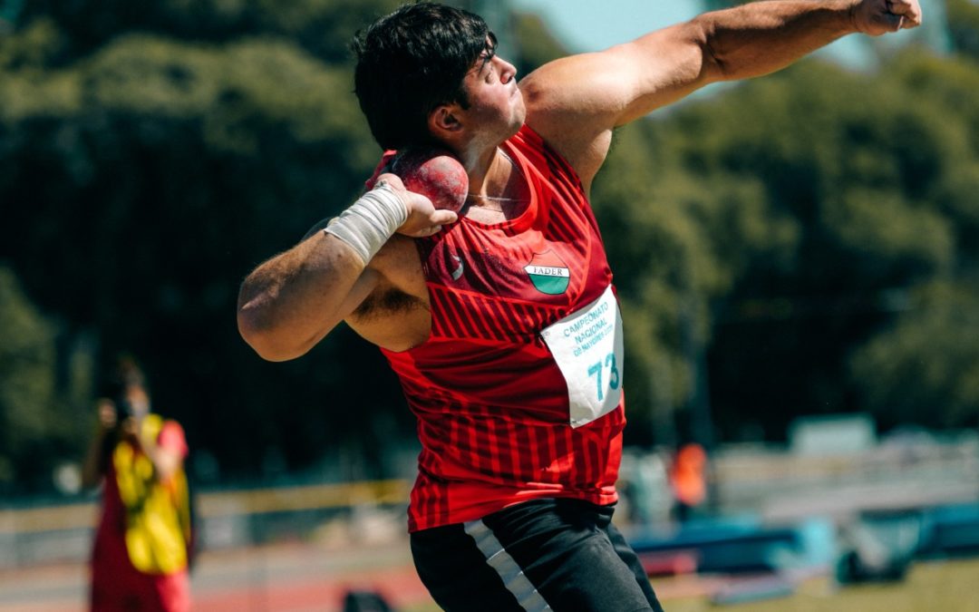 Sasia, récord sudamericano Sub-20 con bala de 7 kilos